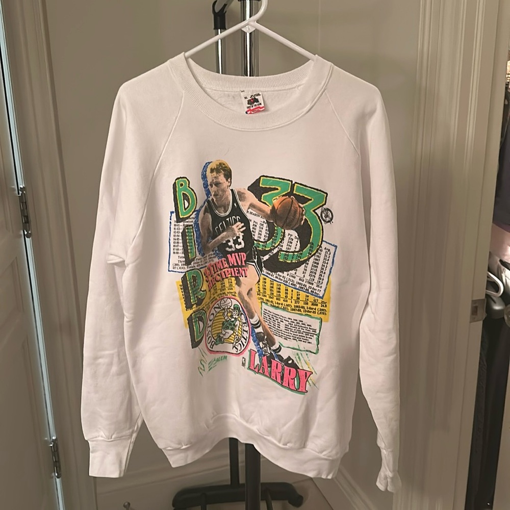 Vintage Larry Bird Boston Celtics Sweatshirt